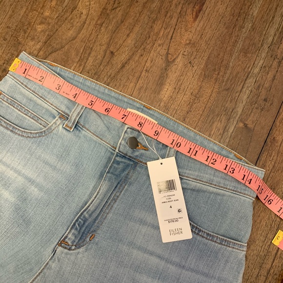 Eileen Fisher | High Waist Ankle Bootcut Jeans - Picture 8 of 12
